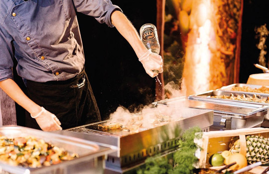 HeimatLiebe Eventcatering slider live cooking
